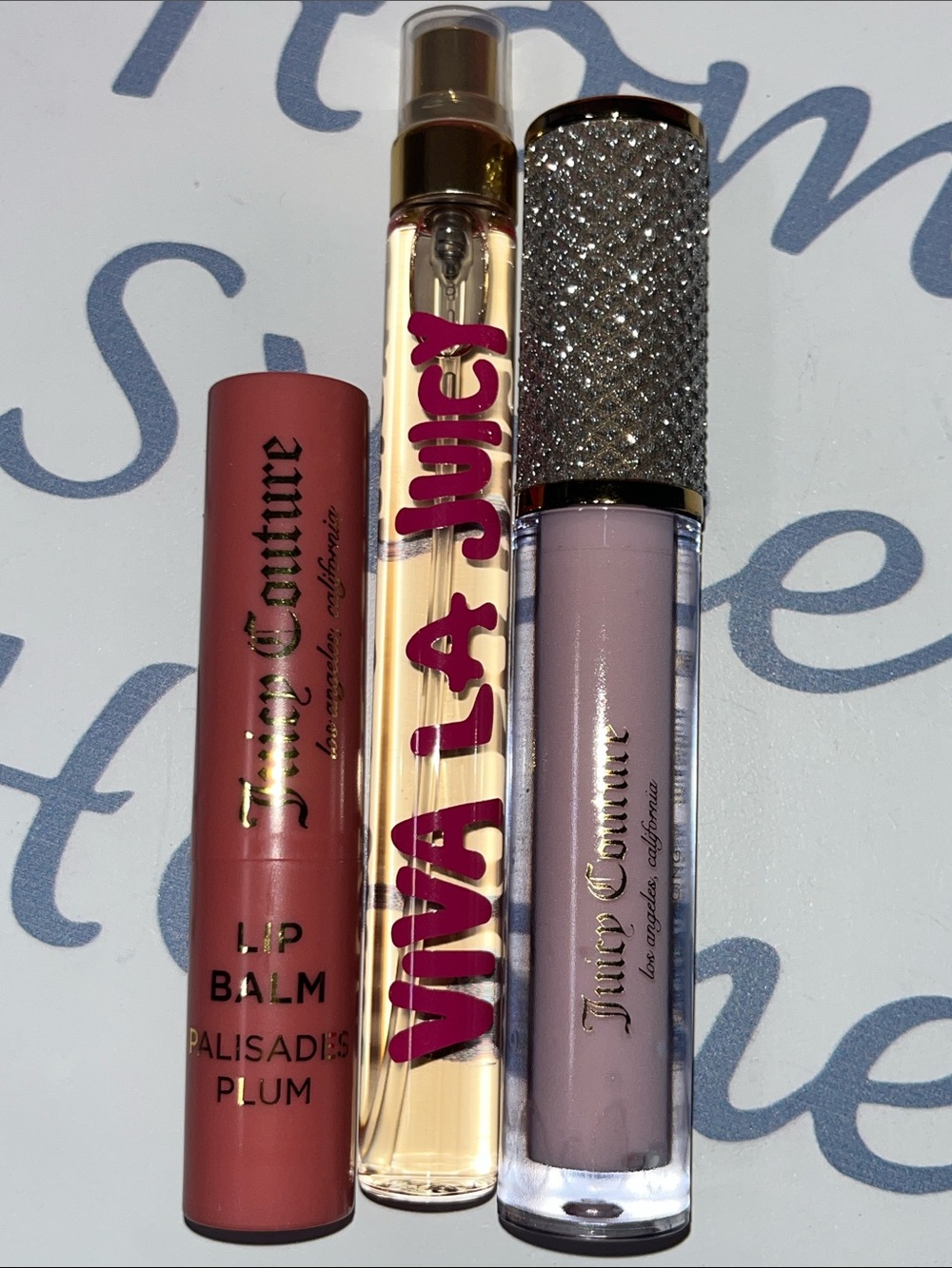 Juicy Couture Plum Lip Balm & Icing Gloss bundle